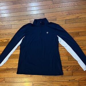 Men’s Ariat Tek Long Sleeve 1/4 Zip Performance Shirt XL
